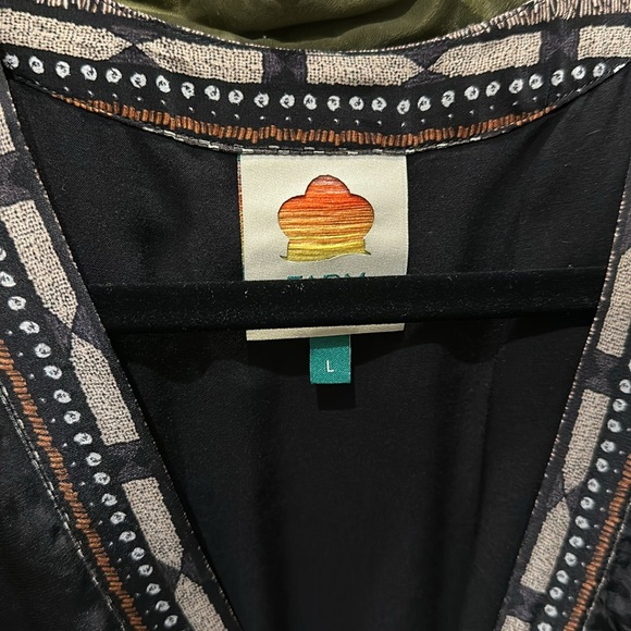 Farm Rio Wonderful Headdress Longsleeve Jumpsuit NEW - Picture 5 of 5